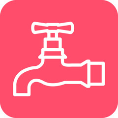 Vector Design Water Tap Icon Style
