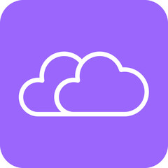 Vector Design Cloud Icon Style