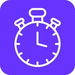 Vector Design Stopwatch Icon Style