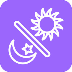Vector Design Day and Night Icon Style