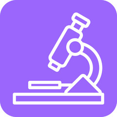 Vector Design Miscroscope Icon Style