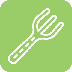 Vector Design Fork Icon Style
