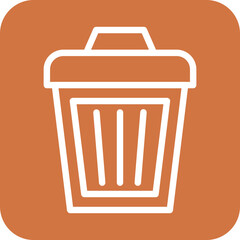 Vector Design Trash Icon Style
