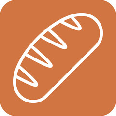 Vector Design Loaf Icon Style