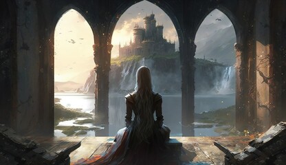 Generative AI
Spirituality, esoteric, meditation, fantasy, vampire, universe meta human god spirit, 
galaxy space background, spiritual image, design, illustration wallpaper, 
yoga, brain waves, brain