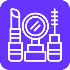 Vector Design Make Up Icon Style