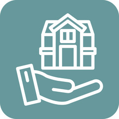 Vector Design Home Insurance Icon Style