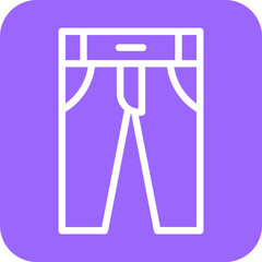 Vector Design Pants Icon Style