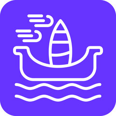 Vector Design Windsurf Icon Style