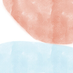 Orange Dual Tone Abstract Watercolor 