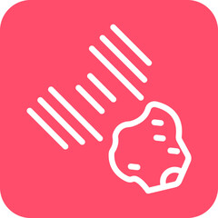 Fototapeta premium Vector Design Meteorites Icon Style