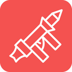 Vector Design Bazooka Icon Style