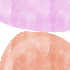 Orange Dual Tone Abstract Watercolor 