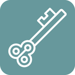 Vector Design Key Icon Style