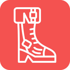 Vector Design Boot Icon Style