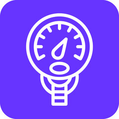 Vector Design Gauge Icon Style
