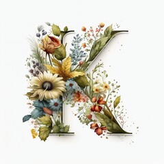 Nature's Alphabet Letter K