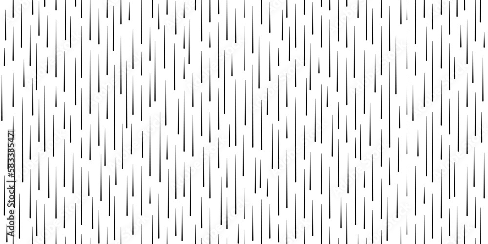 Poster heavy rain seamless pattern. abstract drops geometric pattern. rainy fall day texture. dashed vertic