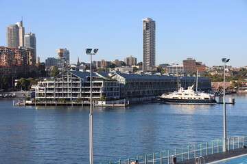 Woolloomooloo Bay, Sydney Harbour, Australia.