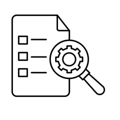 Settings sheet Vector Icon

