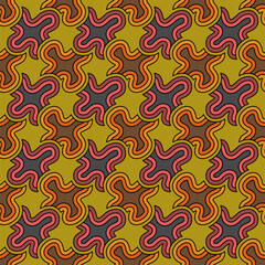 Abstract minimalistic line seamless pattern,colorful Background repeating