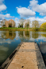 pomost wędkarski na rzece © Poacher Pictures