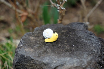handmade snail 手作りカタツムリ