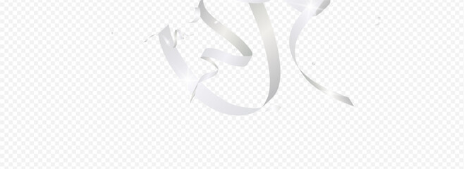 Grey Spiral Paper Vector Panoramic Transparent