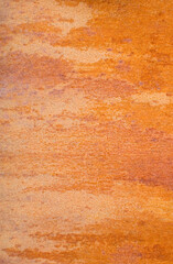 Detail of modern architecture corten building.