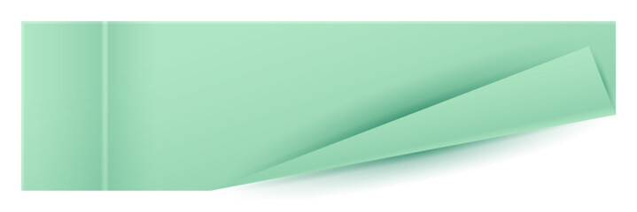 Fresh and Modern Green Sticky Note