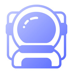Icon Astronaut can be used for web app, infographic etc