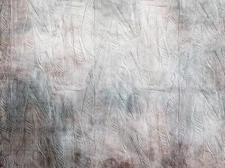 Grunge photo wallpaper with 3D effect. Abstract background. Illustration for wallpaper, fresco, mural. © lucja_lusilas.pl