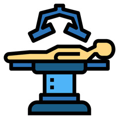 surgery filled outline icon style