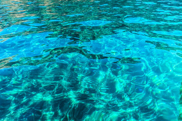 Fototapeta na wymiar Santorini is a Greek island for summer holidays