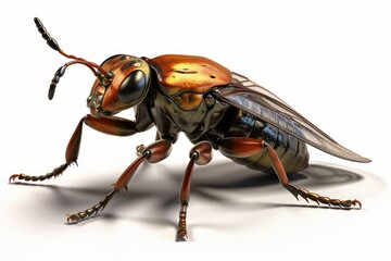 bug isolated on white