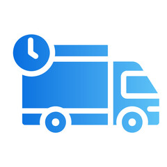 delivery gradient icon