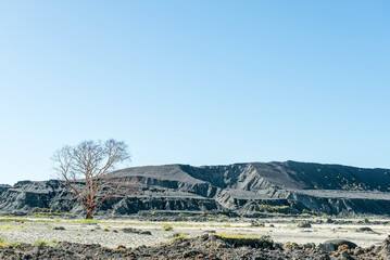 Jagersfontein tailings dam which collapsed and damaged parts of town