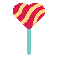 candy flat icon style