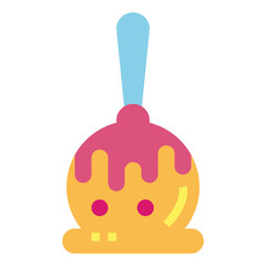 candy flat icon style