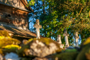 Othodox Church of the Protection of Blessed Virgin Mary. Wola Wielka, Subcarpathian Voivodeship, Poland.