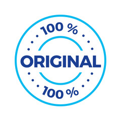 Original, authentic, traditional formula, recipe, vector icon badge