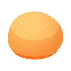 Isometric Bread Icon