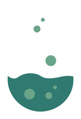 Chemistry lab liquid reaction