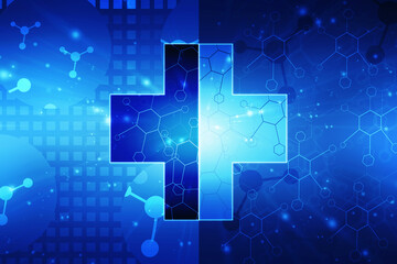 2d illustration plus sign symbol