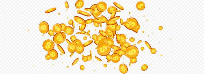 Business Metal Money Vector Transparent Panoramic