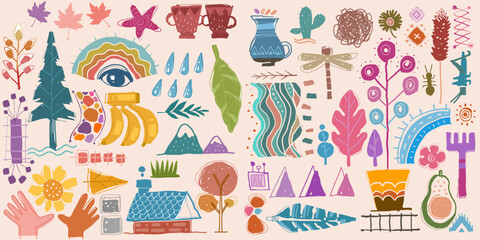 abstract illustration for decoration