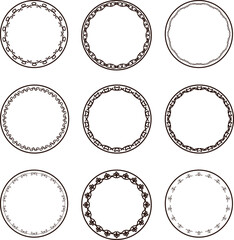 set of frames