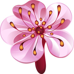 Small Sakura Flowers