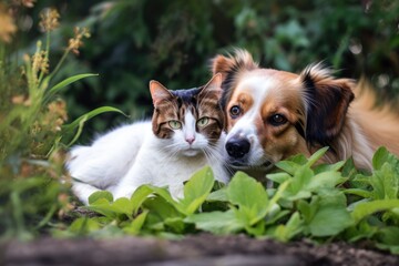 Cat and Dog Friendship 