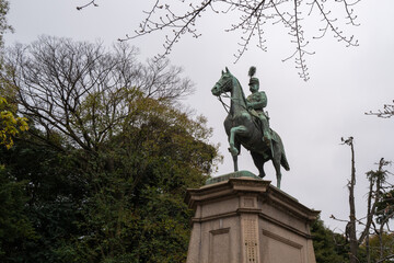上野公園の銅像